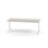 Bord Pilare akustikklaminat 180x70 cm hvit