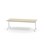 Bord Pilare akustikklaminat 180x70 cm hvit