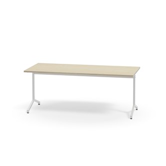Bord Pilare akustikklaminat 180x70 cm hvit