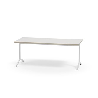 Bord Pilare akustikklaminat 180x70 cm hvit