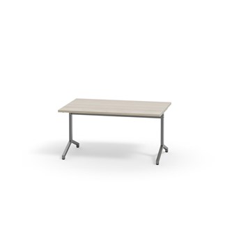 Bord Pilare akustikklaminat 120x80 cm sølv