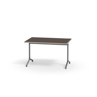 Bord Pilare akustikklaminat 120x80 cm sølv