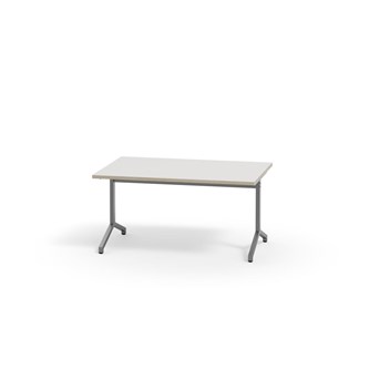 Bord Pilare akustikklaminat 120x80 cm sølv