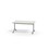 Bord Pilare akustikklaminat 120x80 cm sølv