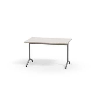 Bord Pilare akustikklaminat 120x80 cm sølv