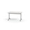 Bord Pilare akustikklaminat 120x80 cm sølv