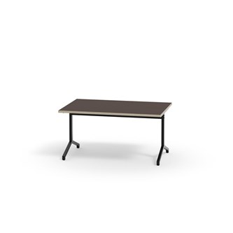 Bord Pilare akustikklaminat 120x80 cm svart