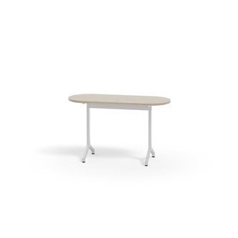 Bord Pilare akustikklaminat 120x50 cm hvit