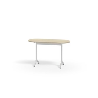 Bord Pilare akustikklaminat 120x50 cm hvit