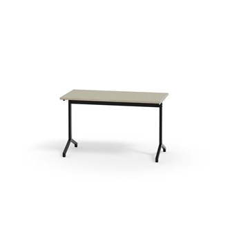 Bord Pilare akustikk linoleum 120x60 cm svart