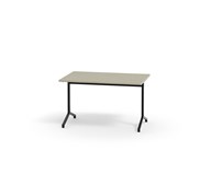 Bord Pilare akustikk linoleum 120x70 cm svart