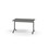 Bord Pilare akustikk linoleum 120x70 cm svart