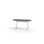 Bord Pilare akustikk linoleum oval 120x50 cm hvit