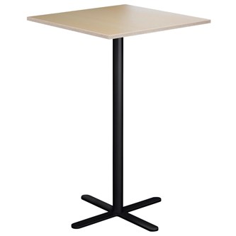 Søylebord Cross X 70x70 cm HT svart