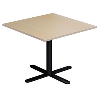 Søylebord Cross X 70x70 cm HT svart