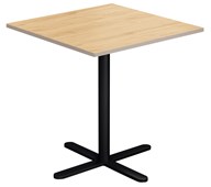 Søylebord Cross X 60x60 cm HT svart