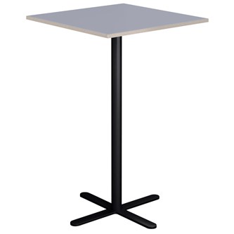 Søylebord Cross X 70x70 cm HT svart