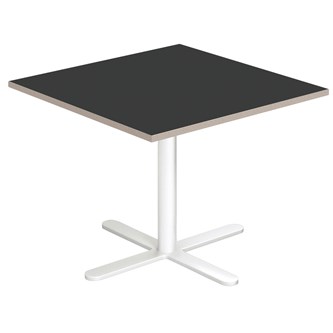 Søylebord Cross X 70x70 cm HT hvit