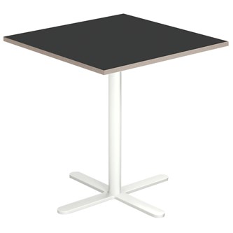 Søylebord Cross X 60x60 cm HT hvitt