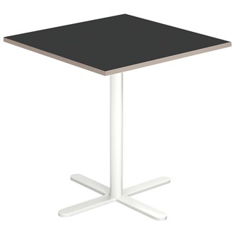 Søylebord Cross X 70x70 cm HT hvit