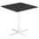 Søylebord Cross X 60x60 cm HT hvitt