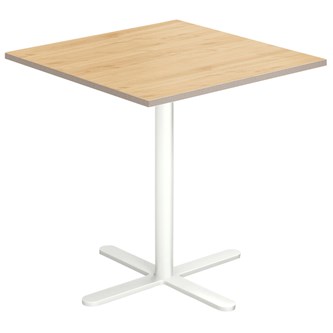 Søylebord Cross X 60x60 cm HT hvitt