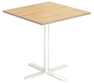 Søylebord Cross X 60x60 cm HT hvitt