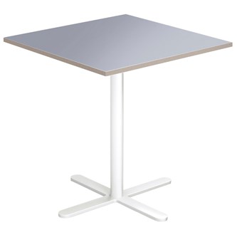 Søylebord Cross X 60x60 cm HT hvitt