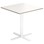 Søylebord Cross X 60x60 cm HT hvitt