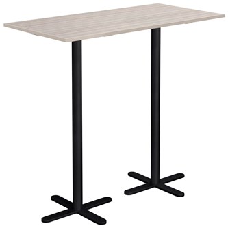 Søylebord Cross X 120x60 cm HT svart