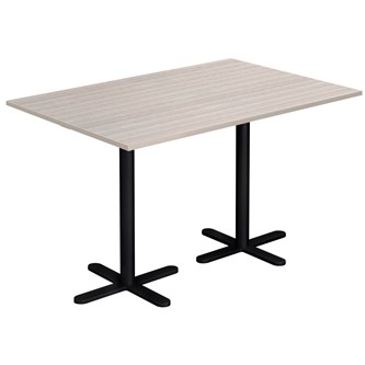 Søylebord Cross X 120x80 cm HT svart