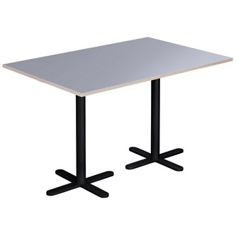 Søylebord Cross X 120x80 cm HT svart