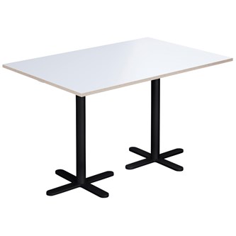 Søylebord Cross X 120x80 cm HT svart