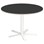 Søylebord Cross X Ø110 cm HT hvit