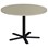 Søylebord Cross X Ø110 cm akustikk linoleum svart