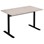Søylebord Cross T 120x60 cm HT svart
