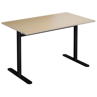 Søylebord Cross T 120x60 cm HT svart