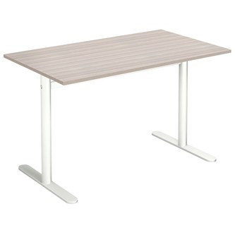 Søylebord Cross T 120x70 cm HT hvit