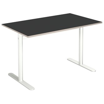 Søylebord Cross T 120x70 cm HT hvit