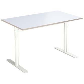 Søylebord Cross T 120x60 cm HT hvit