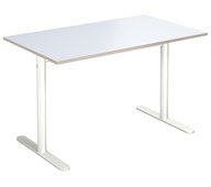 Søylebord Cross T 120x70 cm HT hvit