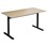 Søylebord Cross T 140x70 cm HT svart