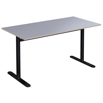 Søylebord Cross T 140x70 cm HT svart