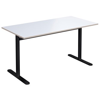 Søylebord Cross T 140x70 cm HT svart