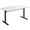 Søylebord Cross T 140x70 cm HT svart