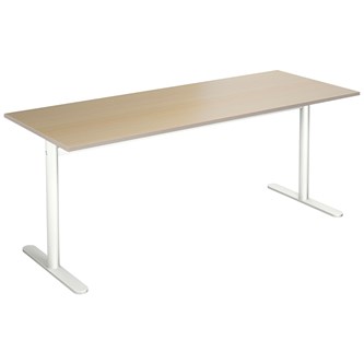 Søylebord Cross T 180x70 cm HT hvit
