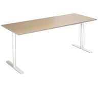 Søylebord Cross T 180x70 cm HT hvit