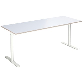 Søylebord Cross T 180x70 cm HT hvit