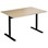 Søylebord Cross T 120x80 cm HT svart