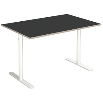 Søylebord Cross T 120x80 cm HT hvit